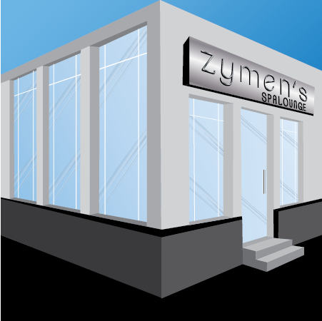 Zymen storefront design.