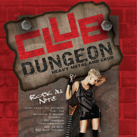 Club Dungeon banner display page link.