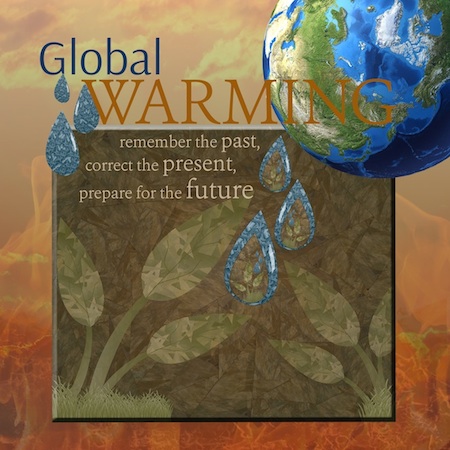 Global Warming interactive ad page link.