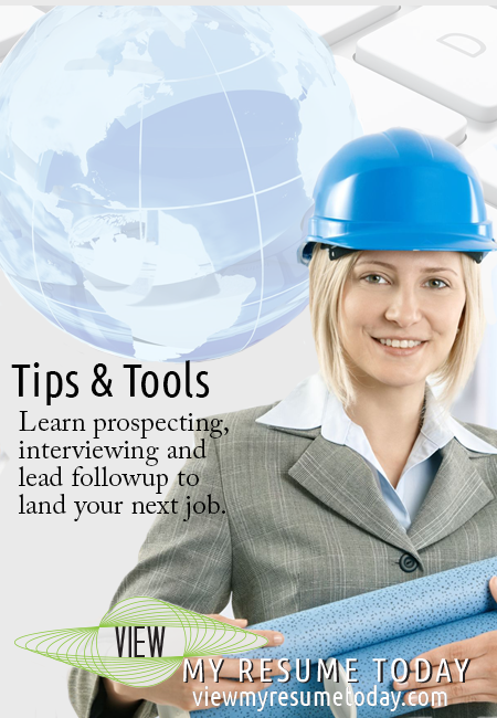 View My Resume Today Tips and Tools magazine ad.