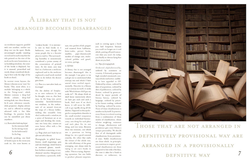 Books and More magazine second, two page spread of Brief Notes article. 