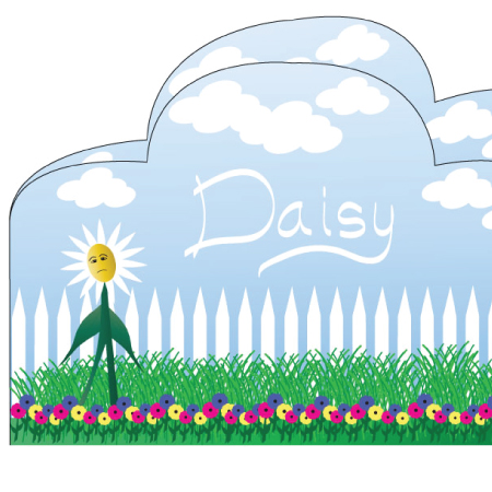 Daisy page link design.