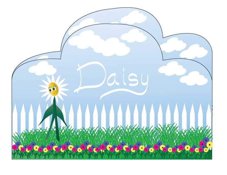 Daisy book cover written and illustrated by Carin Camen.