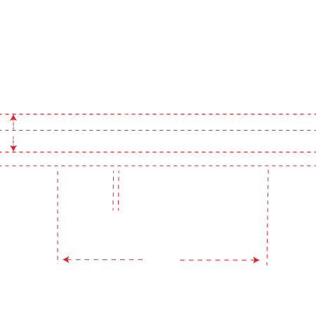 Typography design showing elements of typography.